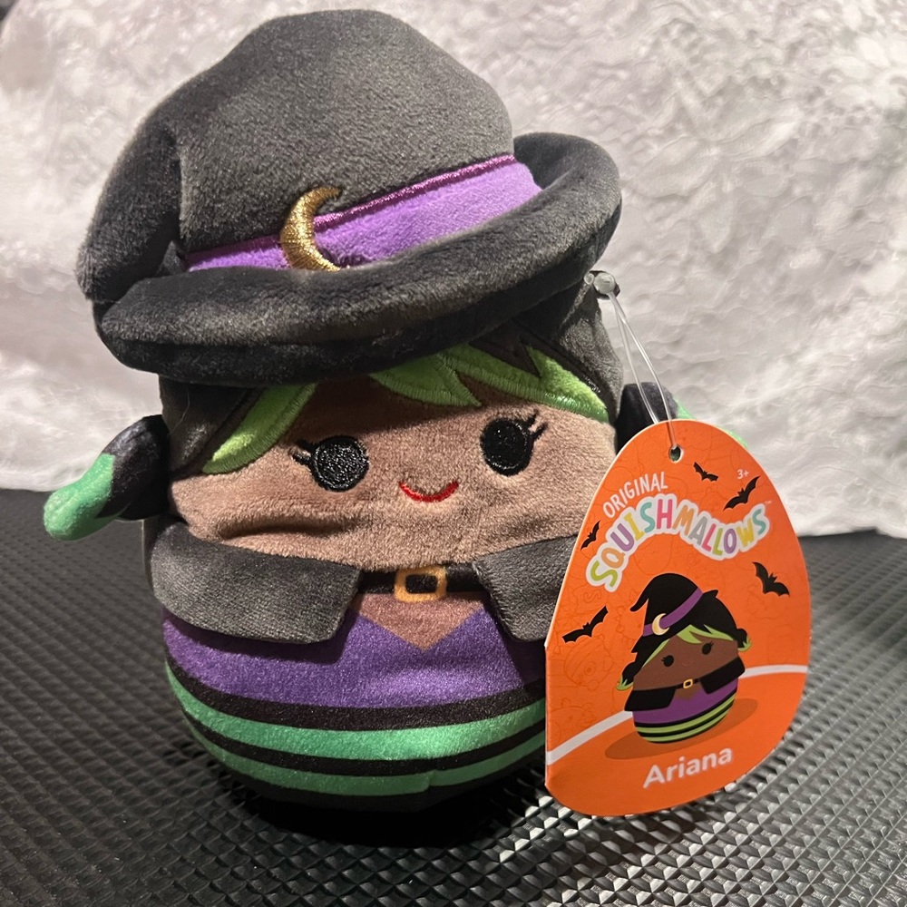 NWT Squishmallows 4” Halloween 2023 Ariana the Witch